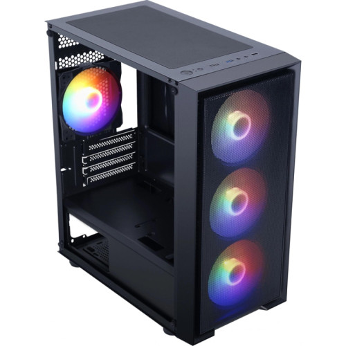 Корпус Accord M203 черный mATX 2xUSB2.0 1xUSB3.0 audio bott PSU [ACC-M203]