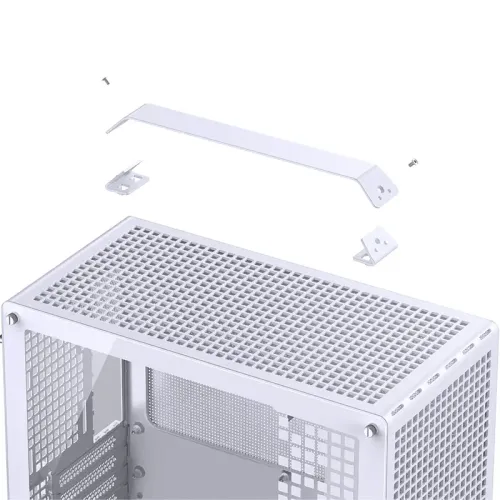 Корпус без блока питания/ Case JONSBO Z20, Mini-Tower, TG, no fan, 1xUSB-A 3.2 + 1xUSB-C 3.2, mATX, mITX White