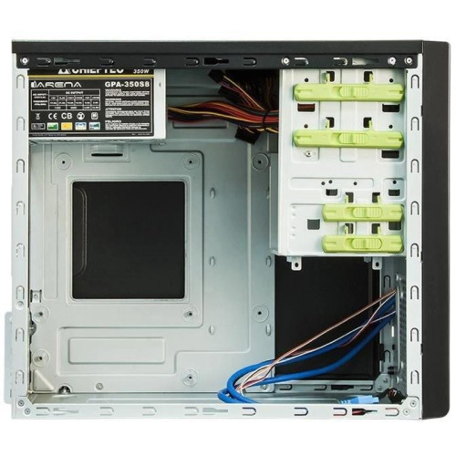 Корпус Chieftec XT-01B-OP черный mATX 2x80mm 2x120mm 2xUSB2.0 2xUSB3.0 audio bott PSU [XT-01B-OP]