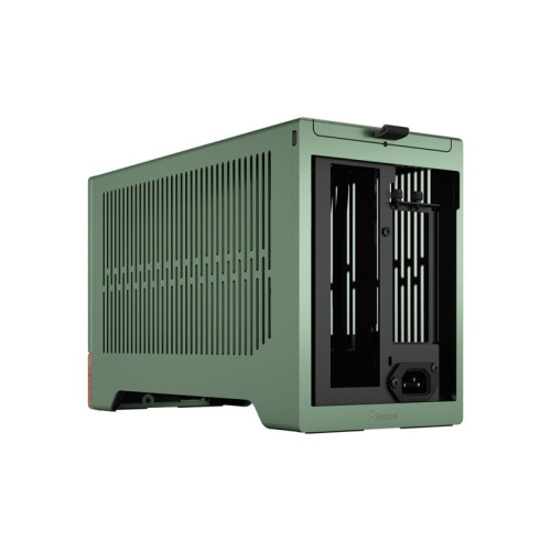 Корпус без блока питания/ Case Fractal Design Terra, Mini-Tower, no fans, 1xUSB-A 3.0 + 1xUSB 3.2 Type-C, SFX PSU Support, mITX Jade