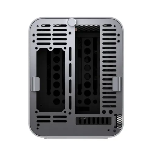 Корпус без блока питания/ Case JONSBO N1, Desktop SFF, 1x140mm, 1xUSB-A 3.0 + 1xUSB-C 3.2, SFX PSU Support, mITX Gray