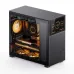 Корпус без блока питания/ Case JONSBO D41 MESH SCREEN, Midi-Tower, TG, no fan, 1xUSB-A 3.2 + 1xUSB-C 3.2, ATX, mATX Black