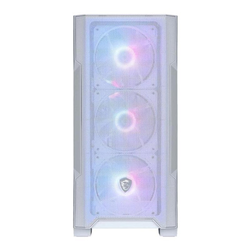 Корпус MSI MAG Forge M100R белый mATX 2x120mm 2xUSB2.0 1xUSB3.0 audio bott PSU [306-7G20W21-HH9]