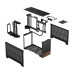 Корпус без блока питания/ Case Fractal Design Terra, Mini-Tower, no fans, 1xUSB-A 3.0 + 1xUSB 3.2 Type-C, SFX PSU Support, mITX Graphite