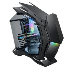 Корпус без блока питания/ Case JONSBO MOD-3, Full-Tower, TG, no fans, 2xUSB-A 3.0, EATX, ATX, mATX, mITX Black