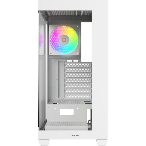 Корпус ПК без блока питания/ Case Ocypus Gamma C72 WH ARGB, Midi-Tower, TG, 4x120mm ARGB, 2xUSB-A 2.0 + 1xUSB-A 3.0, ATX, mATX, mITX White Корпус ПК без блока питания/ Case Ocypus Gamma C72 WH ARGB, Midi-Tower, TG, 4x120mm ARGB, 2xUSB-A 2.0 + 1xUSB-A 3.0, ATX, mATX, mITX White
