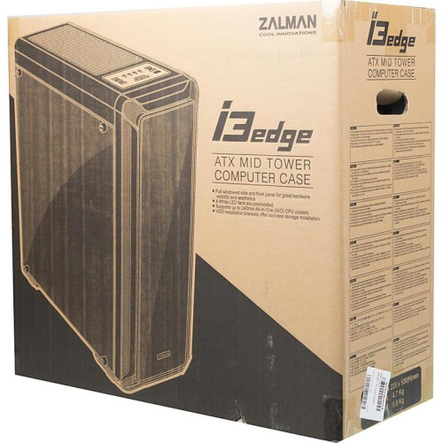 Корпус ATX W/O PSU I3 EDGE Zalman