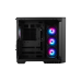 Корпус ПК без блока питания/ Case MSI MAG PANO 100R PZ, Midi-Tower, TG, 4x120mm ARGB, 2xUSB 3.2, 1xUSB 3.2 Type-C, ATX, mATX, mITX Black