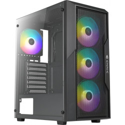 Корпус Azza Fighter черный ATX 4x120mm 2x140mm 2xUSB2.0 1xUSB3.0 audio bott PSU [CSAZ-290 FIGHTER]