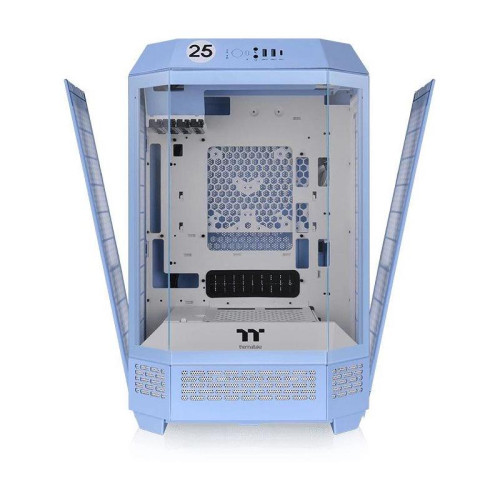 Корпус Thermaltake The Tower 300 Hydrangea голубой mATX 8x120mm 6x140mm 2xUSB3.0 audio bott PSU [CA-1Y4-00SFWN-00]