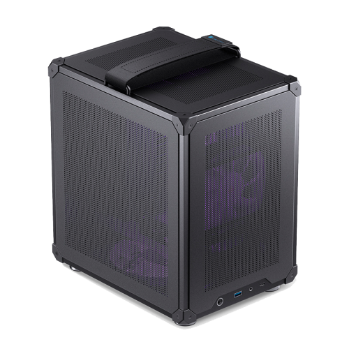 Корпус без блока питания/ JONSBO Computer Case C6Handle black hang-in version