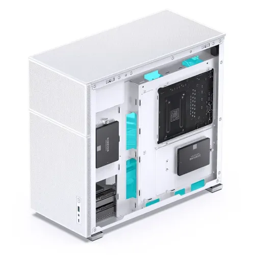 Корпус без блока питания/ Case JONSBO D41 MESH, Midi-Tower, TG, no fan, 1xUSB-A 3.2 + 1xUSB-C 3.2, ATX, mATX White Корпус без блока питания/ Case JONSBO D41 MESH, Midi-Tower, TG, no fan, 1xUSB-A 3.2 + 1xUSB-C 3.2, ATX, mATX White
