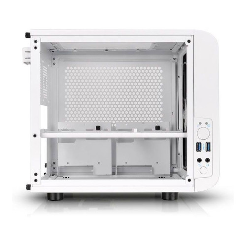 Корпус Thermaltake Core V1 белый miniITX 2x80mm 1x120mm 1x140mm 2xUSB3.0 audio bott PSU [CA-1B8-00S6WN-01]