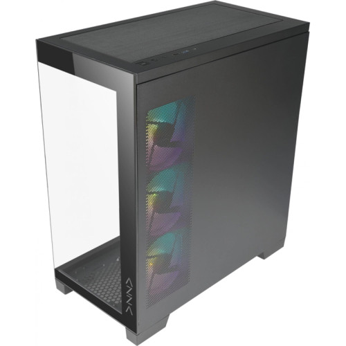 Корпус Azza COVE черный ATX 6x120mm 2x140mm 1xUSB2.0 1xUSB3.0 audio bott PSU [CSAZ-570B COVE]