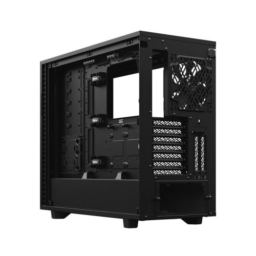Корпус ПК без блока питания/ Case Fractal Design Define 7 TG Dark Tint, Midi-Tower, 3x140mm, 2xUSB-A 2.0 + 2xUSB-A 3.2 + 1xUSB 3.2 Type-C E-ATX, ATX, mATX, mITX Black