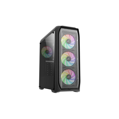 Корпус Zalman N5 MF черный ATX 5x120mm 2xUSB2.0 1xUSB3.0 audio bott PSU [N5 MF BLACK]