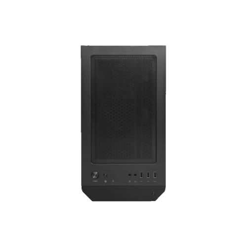 Корпус ПК без блока питания/ Case MSI MAG FORGE M100R, Mini-Tower, TG, 4x120mm ARGB, 2xUSB 2.0, 1xUSB 3.0, mATX, mITX Black