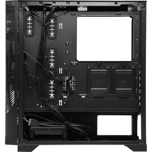 Корпус Azza Eclipse черный ATX 9x120mm 5x140mm 2xUSB2.0 1xUSB3.0 audio bott PSU [CSAZ-440 ECLIPSE]