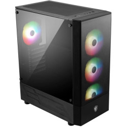 Корпус MSI MAG FORGE 112R черный ATX 2x120mm 4x140mm 2xUSB3.0 audio bott PSU [306-7G16X23-809]