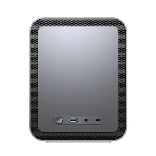 Корпус без блока питания/ Case JONSBO N1, Desktop SFF, 1x140mm, 1xUSB-A 3.0 + 1xUSB-C 3.2, SFX PSU Support, mITX Gray