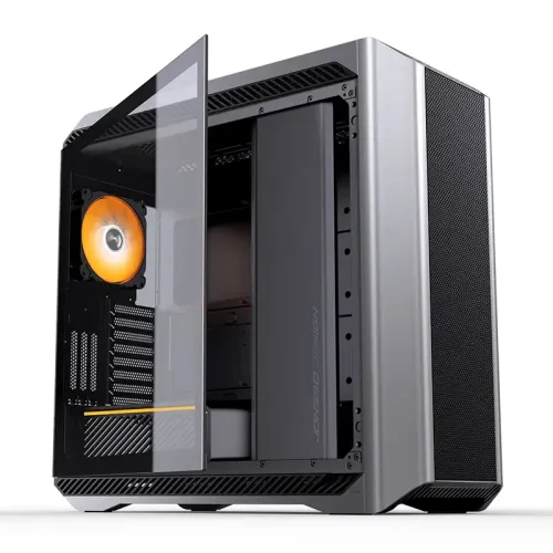 Корпус без блока питания/ Case JONSBO D500, Full-Tower, TG, 3x140mm ARGB, 2xUSB-A 3.2 + 1xUSB-C 3.2, E-ATX, ATX, mATX, mITX Silver