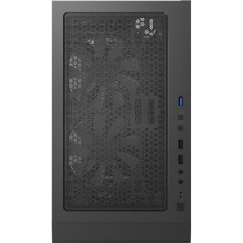 Корпус Montech X3 Glass черный ATX 3x140mm 2xUSB2.0 1xUSB3.0 audio bott PSU [X3 GLASS BL]