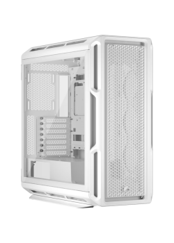 Корпус без блока питания/ Case Corsair 5000T, Midi-Tower, TG, no fan, 4xUSB-A 3.2, 1xUSB 3.2 Type-C, E-ATX, ATX, mATX, mITX White
