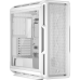 Корпус без блока питания/ Case Corsair 5000T, Midi-Tower, TG, no fan, 4xUSB-A 3.2, 1xUSB 3.2 Type-C, E-ATX, ATX, mATX, mITX White