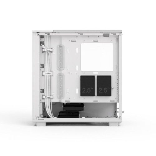 Корпус ПК без блока питания/ Case Fractal Design Epoch TG Clear Tint, Midi-Tower, 3x120mm, 2xUSB-A 3.2 + 1xUSB 3.2 Type-C ATX, mATX, mITX, White