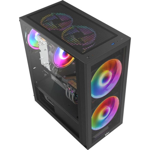 Корпус Formula Air Power G5 DUO черный ATX 5x120mm 3x140mm 1xUSB3.0 audio bott PSU [AIR POWER G5 DUO]
