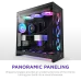 Корпус без блока питания/ Case NZXT H9 Flow RGB+ (2025), Midi-Tower, TG, 6x140mm RGB + 1x120mm RGB, 2xUSB-A 3.2 + 1xUSB-C 3.2, E-ATX, ATX, mATX, mITX Black