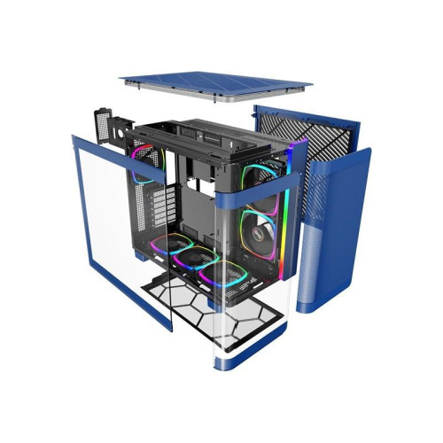 Корпус Montech King 95 Pro голубой ATX 7x120mm 2x140mm 2xUSB3.0 audio bott PSU [KING 95 PRO BLUE]