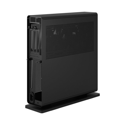 Корпус без блока питания/ Case Fractal Design Ridge, 2x140mm, 2xUSB-A 3.2 + 1xUSB 3.2 Type-C, SFX PSU Support, mITX Black