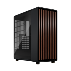 Корпус без блока питания/ Fractal Design North Charcoal Black TG Dark