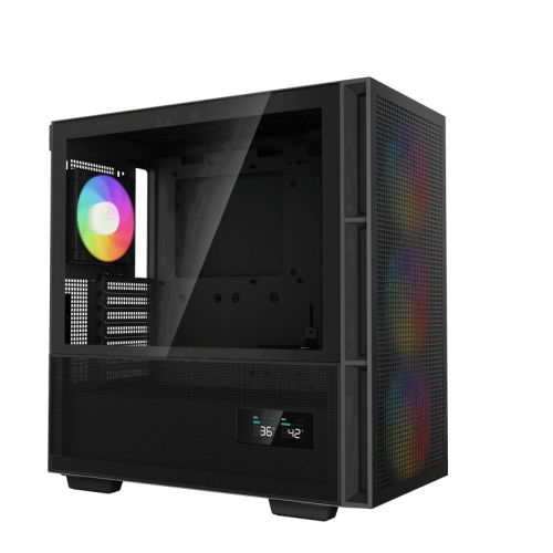 Корпус ПК без блока питания/ Deepcool Case CH560 Digital Black