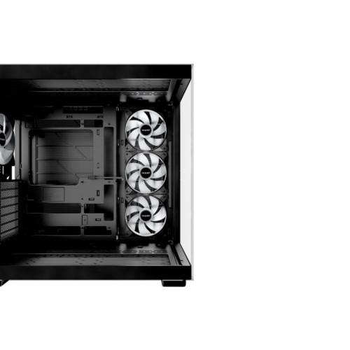 Корпус ПК без блока питания/ Case be quiet! LIGHT BASE 600 DX, Midi-Tower, TG, no fan, 2xUSB-A 3.2, 1xUSB 3.2 Type-C, ATX, mATX, mITX Black