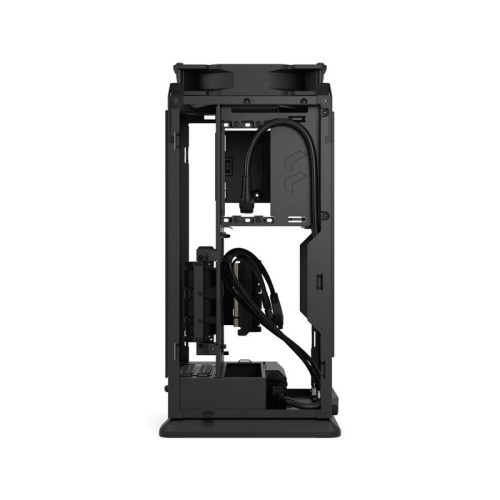 Корпус без блока питания/ Case Fractal Design Mood, Mini-Tower, 1x180mm, 2xUSB-A 3.0 + 1xUSB 3.2 Type-C, SFX PSU Support, mITX Black