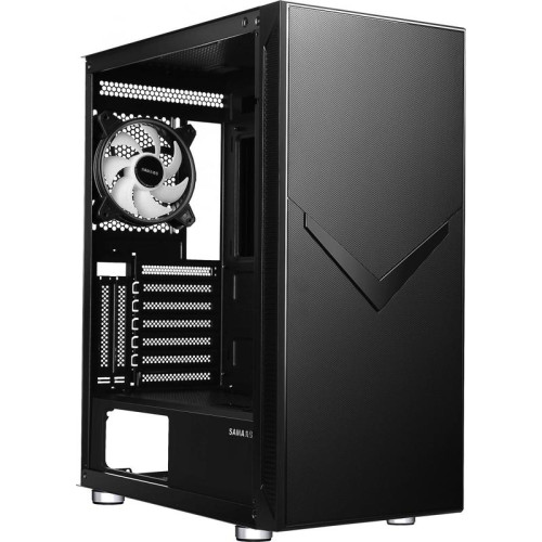 Корпус Accord 3501 черный ATX 8x120mm 5x140mm 2x200mm 2xUSB2.0 1xUSB3.0 audio bott PSU [ACC-3501]