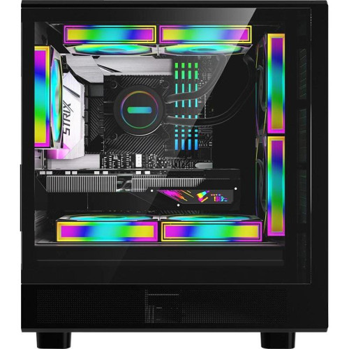 Корпус Formula Air Mesh G2 черный mATX 4x120mm 2x140mm 2xUSB3.0 audio bott PSU [AIR MESH G2]