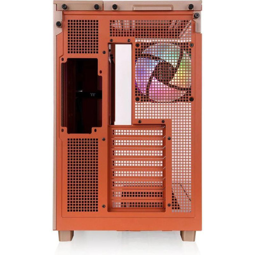 Корпус Thermaltake View 380 XL TG ARGB Gravel Sand коричневый без БП E-ATX 2x120mm 2xUSB3.0 audio bott PSU