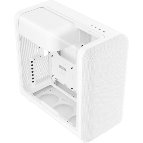 Корпус без блока питания/ Case HYTE X50, Midi-Tower, TG, no fans, 2xUSB-A 3.2, 1xUSB Type-C, E-ATX, ATX, mATX, mITX White Snow