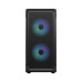 Корпус ПК без блока питания/ Fractal Focus 2 RGB, Black, Mi