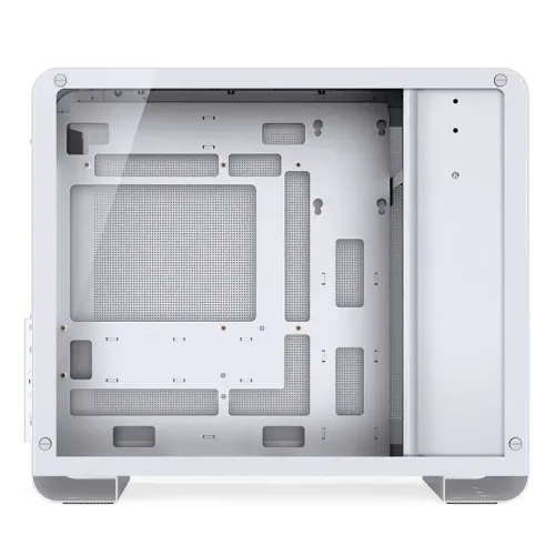 Корпус без блока питания/ Case JONSBO U4 Mini, Mini-Tower, TG, no fan, 1xUSB-A 3.0 + 1xUSB-C 3.2, mATX, mITX White