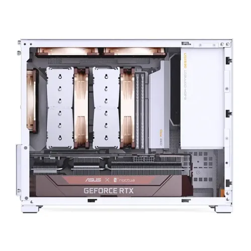 Корпус без блока питания/ Case JONSBO D32 PRO, Mini-Tower, TG, no fan, 2xUSB-A 3.2 + 1xUSB-C 3.2, mATX, mDTX, mITX White