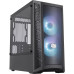 Корпус без блока питания/ Cooler Master MasterBox MB311L, 2xUSB3.0, 2x120 ARGB Fan, w/o PSU, Black, mATX