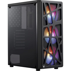 Корпус Formula Mana черный ATX 3x120mm 1xUSB2.0 1xUSB3.0 audio bott PSU [MANA ( V2)]
