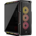 Корпус без блока питания/ Case Corsair iCUE LINK 5000T LX RGB, Midi-Tower, TG, 3x120mm RGB, 4xUSB-A 3.2, 1xUSB 3.2 Type-C, E-ATX, ATX, mATX, mITX Black