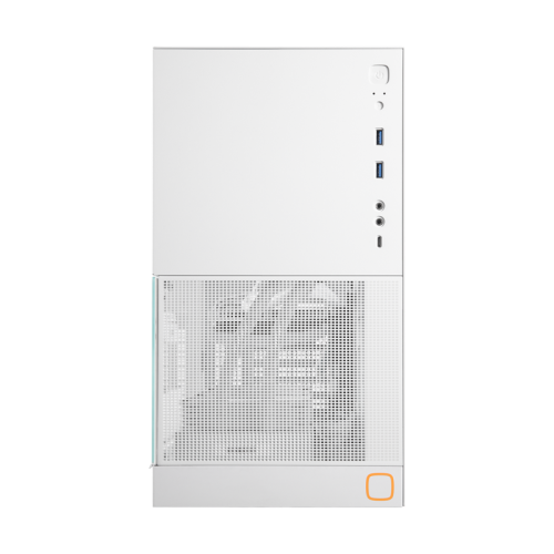 Корпус ПК без блока питания/ Case Geometric Future Model 4 King Arthur, Midi-Tower, TG, no fans, 2xUSB-A 3.0, 1xUSB 3.2 Type-C, E-ATX, ATX, mATX, mITX White