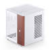 Корпус без блока питания/ Корпус JONSBO TK-0 White ITX без БП, mini-ITX, micro-ATX, ATX, белый