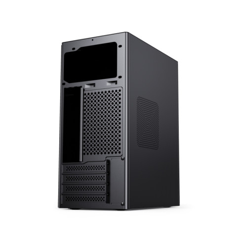 Корпус без блока питания/ Case Foxline FL-517 mATX case, black, w/o PSU w/1xUSB2.0 + 1xUSB3.0 + 1xType-C (USB2.0) + HD audio, w/o FAN